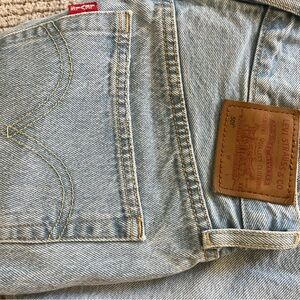 Levi's 501 Light Blue Denim Jeans